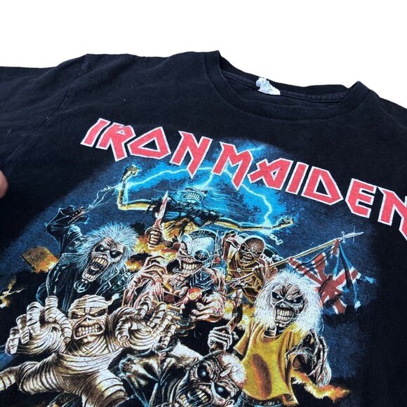 VINTAGE Iron Maiden Graphic Shirt Medium - Picture 7 of 9